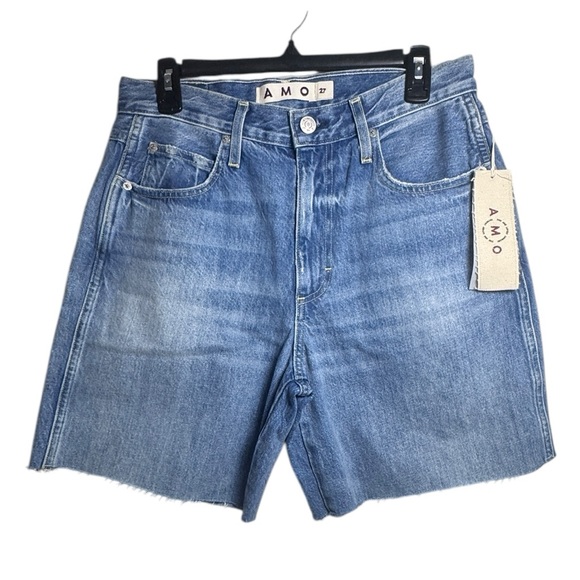 AMO Light Blue High Rise Jeans - Picture 2 of 5